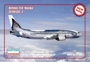 Eastern Express 1/144 Boeing 737-400 Alaska Airlines Civil Airliner - Bild 1 von 4