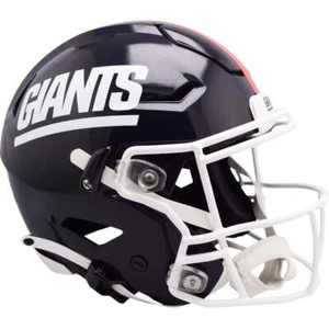 Casco de fútbol americano auténtico Riddell SpeedFlex 1981-1999 NY Giants Throwback - Imagen 1 de 4
