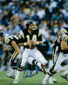 GFA San Diego Chargers * DAN FOUTS * Signed 8x10 Photo D3 COA - Picture 1 of 1