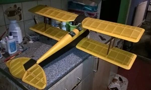 Mercury 'Tiger Moth' ~ RC Scale Model plane ~ Laser-cut Balsa wing parts set - Picture 1 of 3