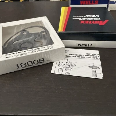 Airtex OLDSMOBILE & SILHOUETTE THROTTLE REBUILD KIT 3.1L ROCH 2 BARREL 18008 - Image 1 of 4