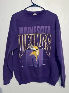 Vintage Minnesota Vikings Jostens Sweatshirt. Youth XL ✅ NFL - Picture 1 of 7