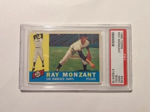 Topps 1960 Baseballkarte #338 Ray Monzant PSA 9 - Bild 1 von 2