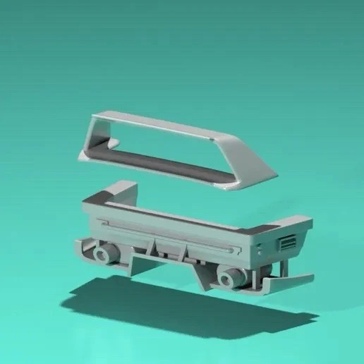 Kit Impresión 1/64 Alerón Difusor Mercedes 190E Impresión 3D Foto 1 de 1