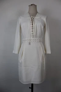 ELISABETTA FRANCHI ABITO VESTITO DONNA TG 42 DRESS WOMAN ITALY VINTAGE CASUAL - Foto 1 di 13