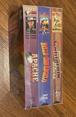 Roy Rogers Collection 3 VHS Set Best Of Feature Films New Sealed - Image 1 of 4
