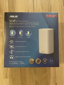 ASUS ZenWiFi BD5 Outdoor Dual-Band WiFi 7 Mesh Router 5000 Mbps 2500 sq ft (1pk) - Picture 1 of 2