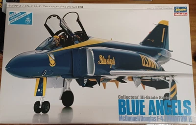 1:48 Hasegawa Blue Angels F-4J Phantom II CH4  Extrem selten HIGHTECH - Bild 1 von 2