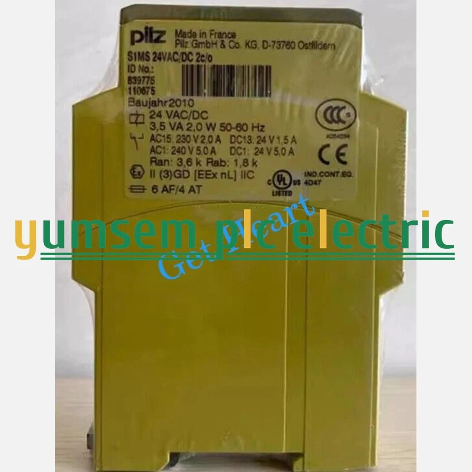 NEW Pilz 839775 Safety Relay FedEx or DHL or UPS Spot Goods - Image 1 of 1