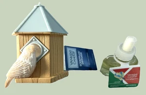 Yankee Candle~BIRDHOUSE ScentPlug Diffuser W/ Light+SUN CLUB REFILL! BRAND NEW!! - Picture 1 of 9
