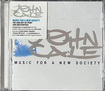 John Cale Music for a Society CD Remastered 2016 Velvet Underground Art Rock - Image 1 of 2