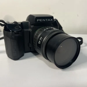 Pentax SF10 Camera 35mm Film w/ Takumar-F 28-80 Zoom Lens - Picture 1 of 7