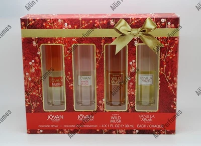 Jovan Musk por Coty Juego de 4 piezas 1 oz (30 ml) spray para mujer Foto 1 de 2