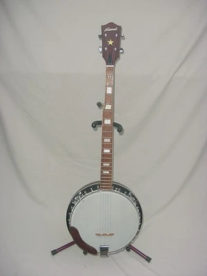 ВИНТАЖНЫЙ MIJ НАЦИОНАЛЬНЫЙ 5 СТРУННЫХ ИНСТРУМЕНТОВ БАНДЖО / ПОЛНЫЙ РАЗМЕР / ПОЛНЫЙ / ЧЕХОЛ / АКСЕССУАРЫ - Изображение 1 из 4