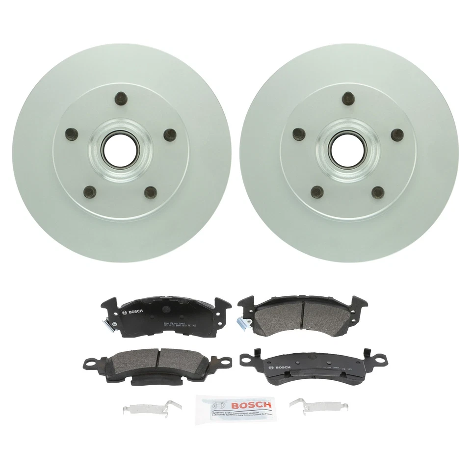 Bosch QuietCast Front Rotors & Semi-Met Disc Brake Pad Kit For El Camino LeMans - Image 1 of 1