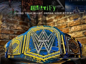 WrestlePalooza 2025 Undisputed Championship Replica Title Belt - Picture 1 of 9