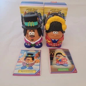 Lote de 2 McNugget Buddies 2023 Darla Kerwin Frost Mcdonalds Adulto Happy Meal Juguete - Imagen 1 de 3