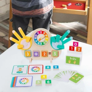 Finger Counting Math Toy Learning Toy Math Game Teaching Aid Math Manipulatives - Picture 1 of 7