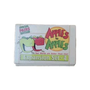 Apples To Apples Expansion Set 4 Special Pairs Edition Box 288 Cards NEW Sealed - Picture 1 of 4