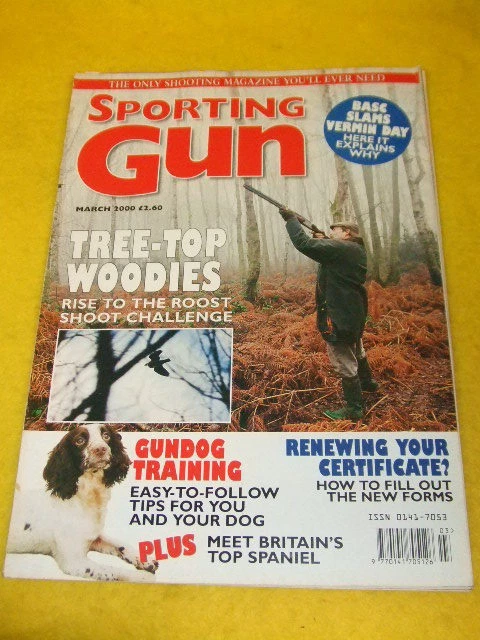 SPORTING GUN - BRITAIN'S TOP SPANIEL - MARCH 2000 - Image 1 of 1