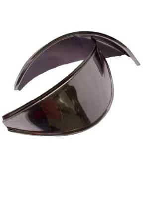 Aston Martin Oldtimer 7 " Edelstahl Poliert Scheinwerfer / Lampe Peak Blende - Bild 1 von 4