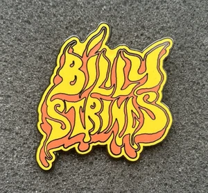 BILLY STRINGS Official “Skeletar”logo Limited Edition Hat Pin #’d /3000 - Picture 1 of 4