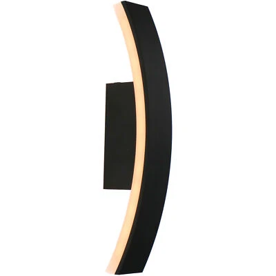 LED Außen-Wandleuchte Außenleuchte anthrazit 7 Watt warmweiß IP54 Backlight - Bild 1 von 4