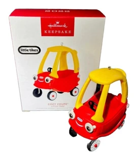 Cozy Coupe Child Ornament Little Tikes Hallmark Keepsake New In Box MINT - Picture 1 of 4
