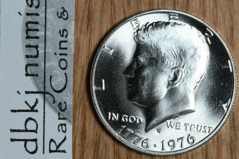 1976 S Kennedy Bicentennial Half Dollar 50¢ - 40% Silver - Choice to Gem BU Cover