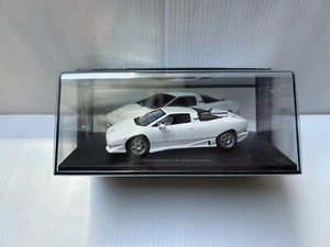 PRESSE ALTAYA IXO Lamborghini P 140 1988 Blanc 1/43 Voiture Miniature - Imagen 1 de 4