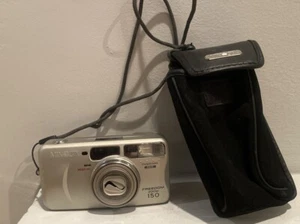 Minolta Freedom Zoom 150 AF Point & Shoot 35mm Film Camera & Case FOR PARTS ONLY - Picture 1 of 9