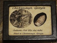 Original Civil War Bullets from Chickamauga Ga. w/dig date