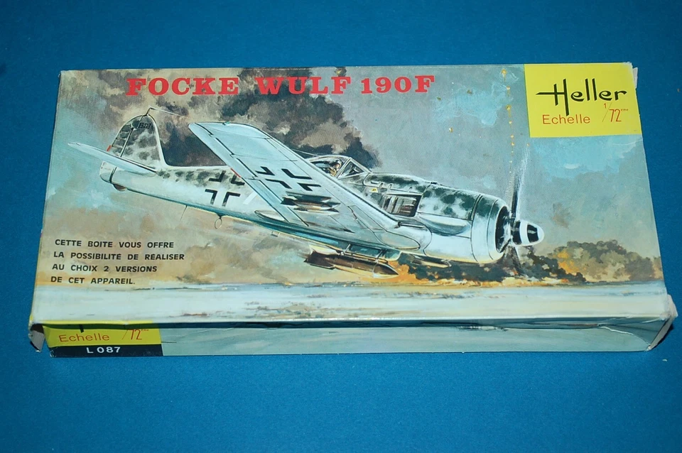 HELLER L 087 - Focke Wulf 190F  scala 1/72 - Immagine 1 di 1