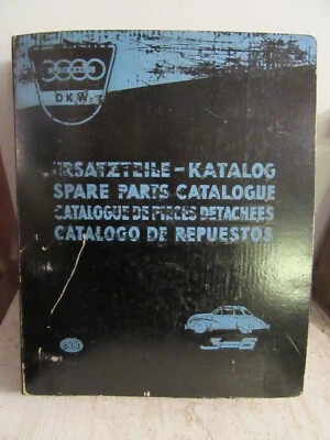 Manual de repuestos Auto Union DKW 83/3 para modelos 1957-1958 3=6 Foto 1 de 4