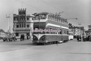 a0918 - Blackpool Tram - No.237 to Station at Manchester Square - print 6x4 - Picture 1 of 1