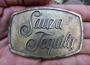 De colección SAUZA TEQUILA Hebilla de Cinturón HAZ Suntory Jalisco RARO EN MUY BUEN ESTADO+ - Imagen 1 de 4