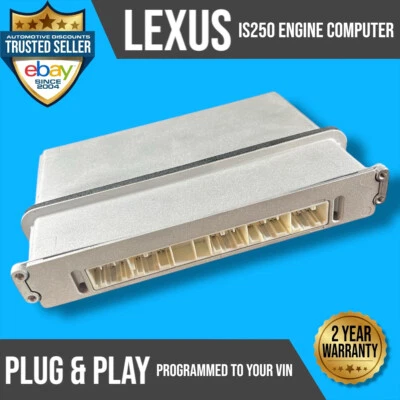 2008 Lexus IS250 2.5L 89661-53B21 ENGINE COMPUTER ECM ECU PCM PLUG & PLAY - Image 1 of 4