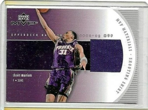 SHAWN MARION 2002 PONTE SUPERIORE MVP "MVP MATERIALI" GIOCO USATO MAGLIA TIRO - Foto 1 di 1