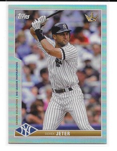 2022 Topps Bobby Witt Crown Collection Derek Jeter Blue Foil 115/150 #41 RARE