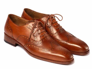 Paul Parkman Wingtip Oxfords Mid Brown (ID#5447-BRW) - Picture 1 of 1