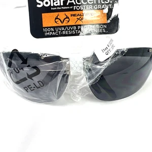 REALTREE Camo Sport Sunglasses 100% UVA/UVB Foster Grant "Razor Rt" Gray lenses - Picture 1 of 4