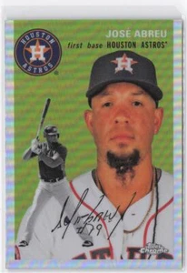 2023 Topps Chrome Platinum Anniversary José Abreu #201 Refractor - Picture 1 of 2