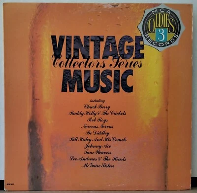 VINTAGE MUSIC COLLECTORS SERIES VOL. 3 1986 MCA 1431 BERRY HOLLY DIDDLEY ACE LP - Image 1 of 2