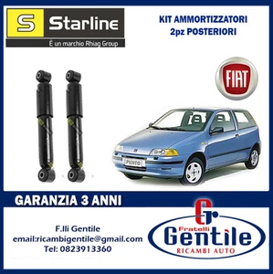 KIT AMMORTIZZATORI POSTERIORI FIAT PUNTO (176) I SERIE GARANZIA 3 ANNI - Bild 1 von 1