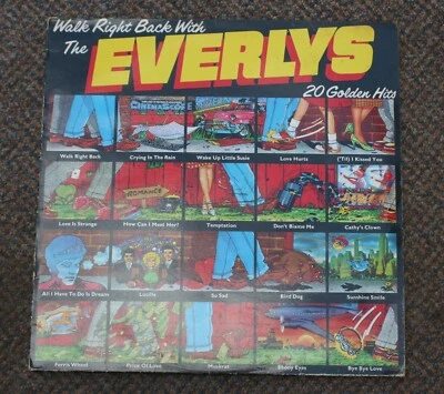 EVERLY BROTHERS Walk Right Back Vinyl 1975 Stereo Greatest Hits K 56168 12" LP - Image 1 of 4