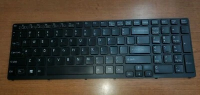 OEM!! SONY VAIO SVE1712ACXB SVE171 SERIES LAPTOP KEYBOARD 90.4XW07.S01 READ.. - Image 1 of 3