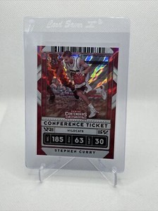 STEPHEN CURRY 2020 CONTENDERS DRAFT PICKS #1 GAME TICKET PARALLEL /99 #30