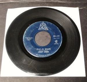 Rare 45 rpm soul JIMMY JONES 39-21-40 Shape/Personal Property 1967 Bell 682 G - Imagen 1 de 2