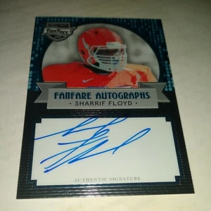 Sharrif Floyd 2013 Press Pass Fan Fare Autograph Rookie #FF-SF Florida Vikings - Picture 1 of 1