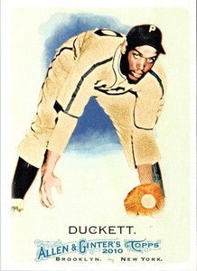 2010 Topps Allen & Ginter Mahlon Duckett #104 Philadelphia Stars